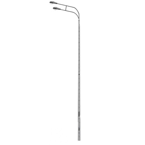 Опора освещения несиловая граненая фланцевая квадратная МК-4Ф Ст3сп5 60х180х4х3 мм в Новосибирске

