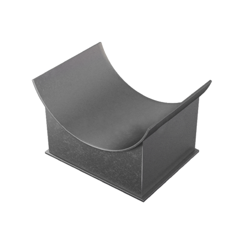 Опора неподвижная приварная для трубопроводов ТЭС и АЭС Ст3 1220х800х450х150 мм ОСТ 34-10-616-93 в Новосибирске

