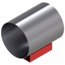 Опора неподвижная приварная швеллерная для тепловых сетей исп. А1 09Г2С 219х120х150 мм ОСТ 36-146-88 1,6 кг