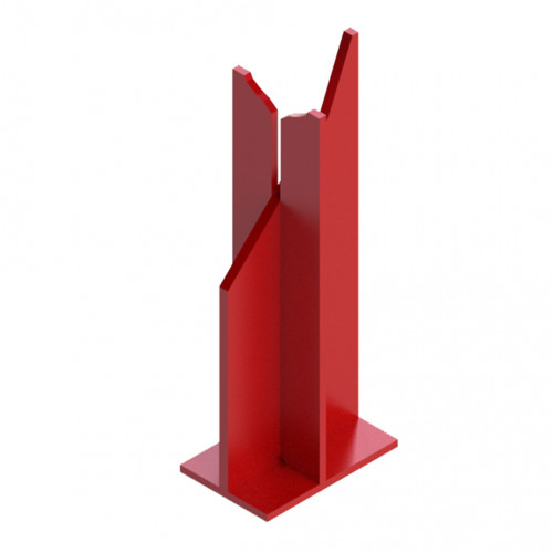 Опора подвижная для сварных отходов ТС-631.000 1220х650х670х1116 мм Серия 5.903-10 выпуск 8-95 216 кг