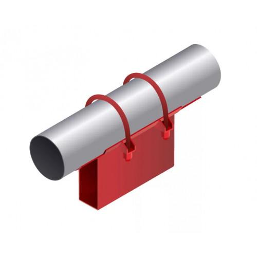 Опора неподвижная приварная корпусная для тепловых сетей исп. А22 / АС22 ВСт3 426х200х340х150 мм ОСТ 36-146-88 12,5 кг