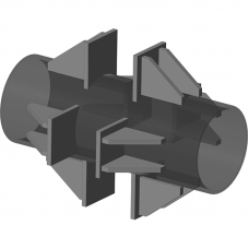 Опора неподвижная четырехупорная для тепловых сетей ТС-661.00.00 219х120х132х420 мм Серия 5.903-13 выпуск 7-95 23,3 кг