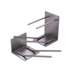 Закладная деталь для железобетонных конструкций оцинкованная МН106-6 150х90х30 мм Серия 1.400-15 Выпуск 1